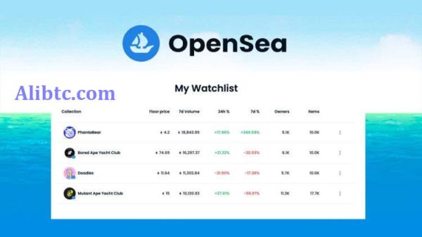 Opensea新功能Watchlist上线！快速追踪NFT项目关键数据