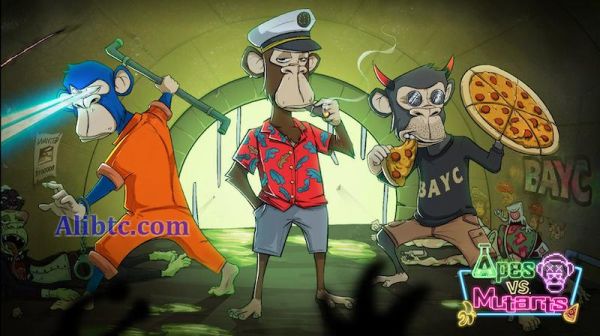 无聊猿推出手游Apes vs. Mutants！任何人皆可免费玩