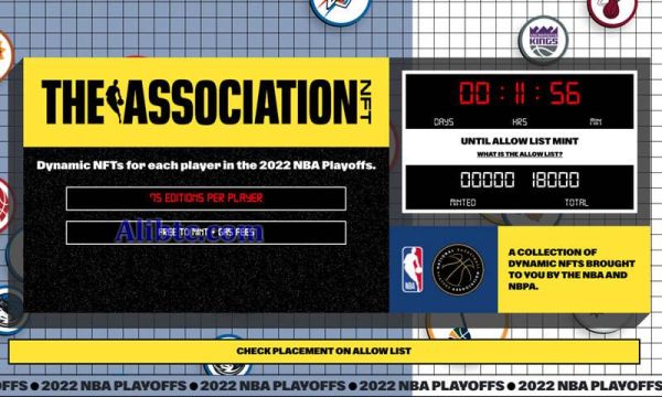 NBA推出The Association NFT！4/20凌晨免费铸造