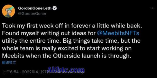 无聊猿创始人：为Meebits赋能！Meebits NFT系列暴涨30%