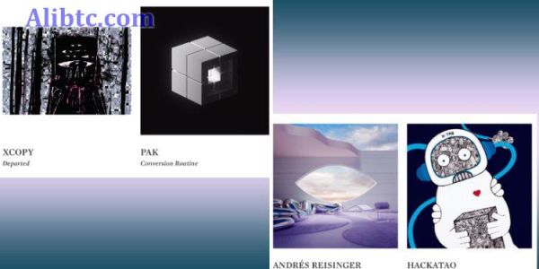 苏富比以50万美元拍出XCOPY！Pak、Beeple等NFT首次现场拍卖