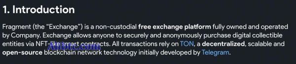 Telegram推出NFT拍卖场Fragment！首批用户名开启竞拍 仅接受Ton支付