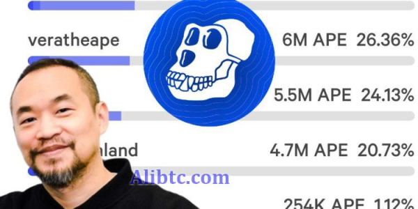 黄立成投下ApeDAO委员选举逆转130万票 将榜四捧上龙头