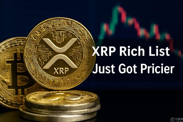 XRP 富豪榜价格上涨：现在需要满足哪些条件才能获得资格