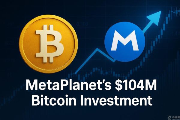 比特币收于 10.65 万美元周高点后，MetaPlanet 买入 1.04 亿美元 BTC