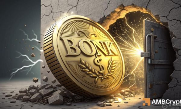 BONK：memecoin 的下降楔形突破将会带来什么结果