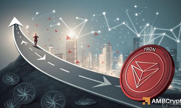 Tron：714% 的鲸鱼流入量可能推动 TRX 突破 0.2752 美元