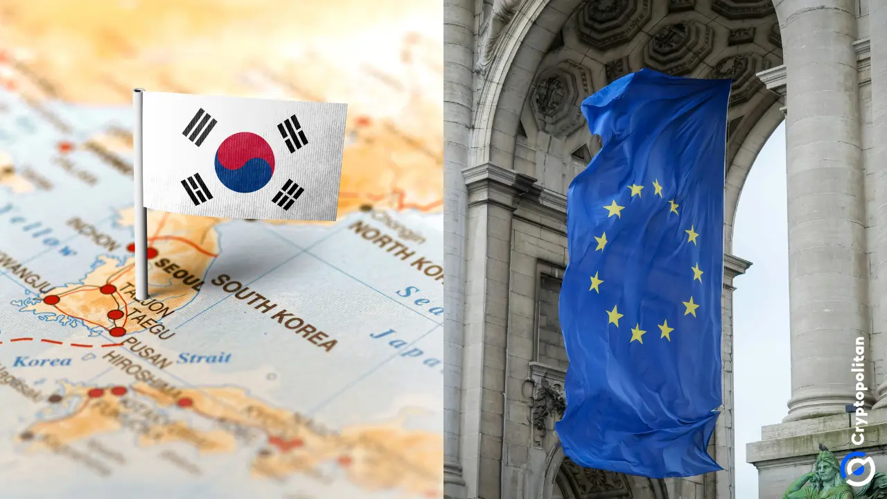 韩国和欧盟同意打击朝鲜加密货币盗窃