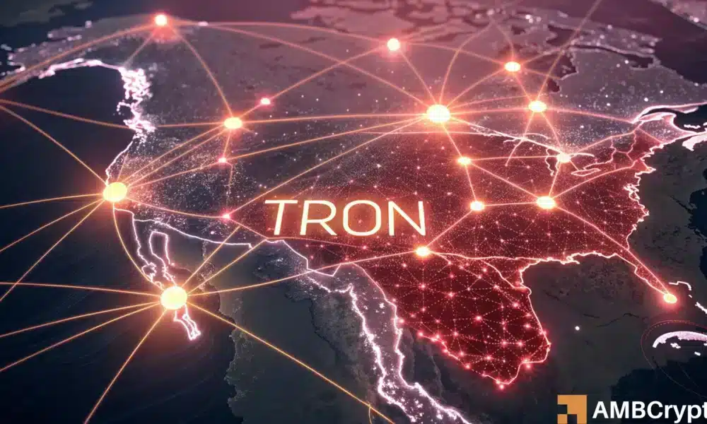 Tron 超越以太坊，USDT 日转账金额达 234 亿美元 – 详情