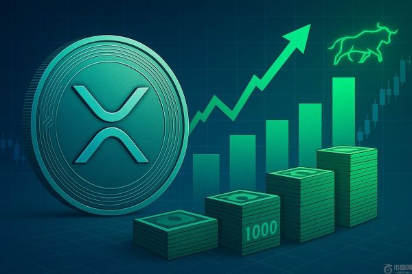 从 0.50 美元到 3.4 美元：如果历史重演，1,000 美元的 XRP 价值几何