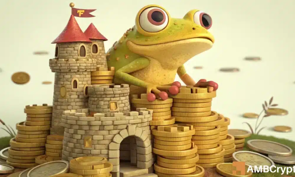 尽管 Robinhood 遭遇 1500 万美元抛售，PEPE 仍闪现看涨信号 — — 为什么？