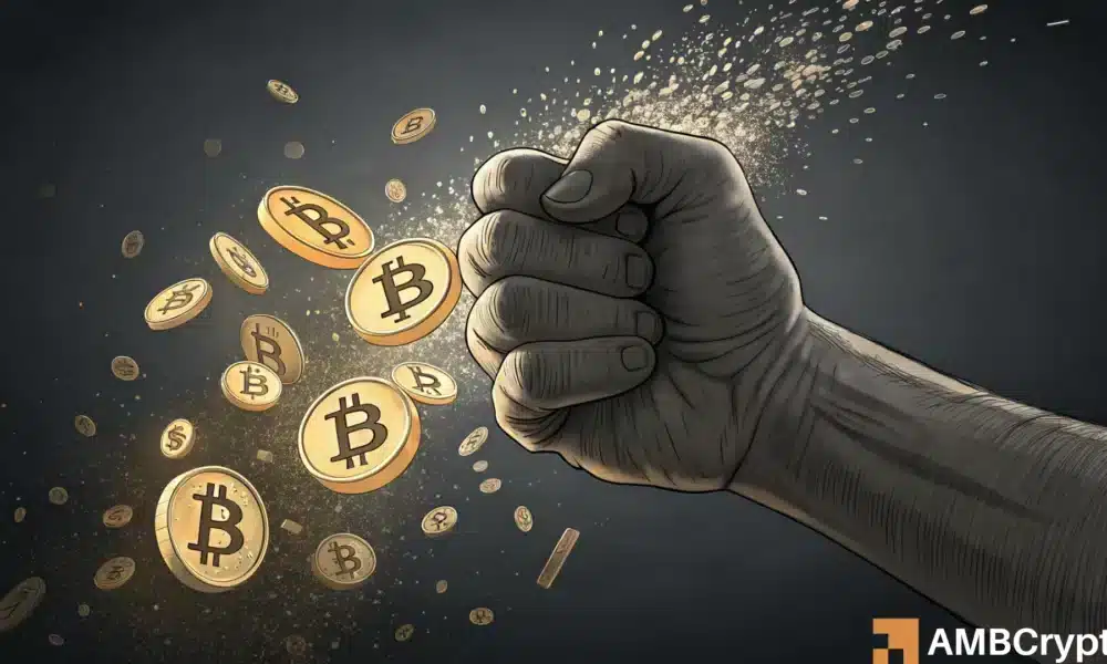 比特币遭受 12.5 亿美元冲击——供应冲击正在加剧吗？