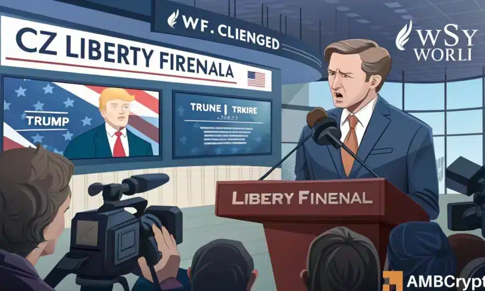 CZ 回击《华尔街日报》：否认与特朗普的 WLFI 有关联——详情