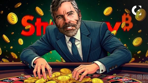 Michael Saylor 分享投资回报率图表，显示 MSTR 表现优于比特币和科技股