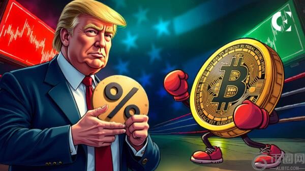 特朗普关税冲击后比特币回落，但看涨趋势依然持续