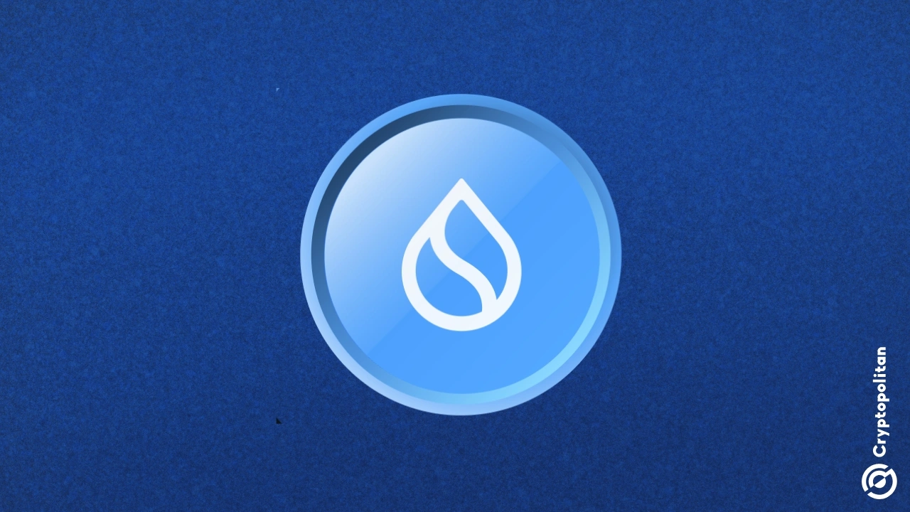 由于社区质疑其去中心化程度，Sui 代币价格下跌