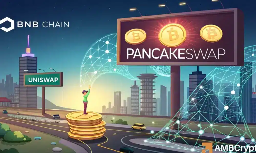 PancakeSwap 在交易量上超过 Uniswap，但价格却表明并非如此——为什么？