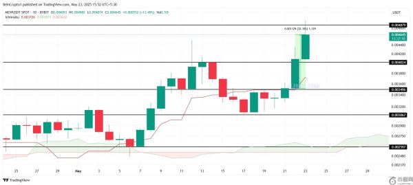 猫币PURR币价格领涨，市值上涨14%