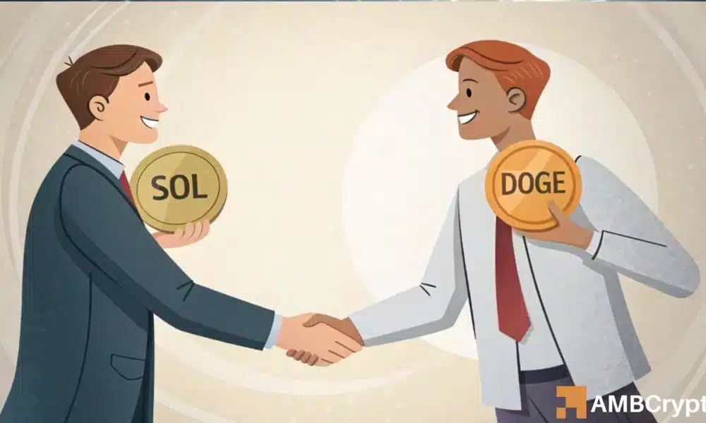 狗狗币 (Dogecoin) 跟随 WIF、FARTCOIN，关注 Solana – DOGE 也会爆发吗？