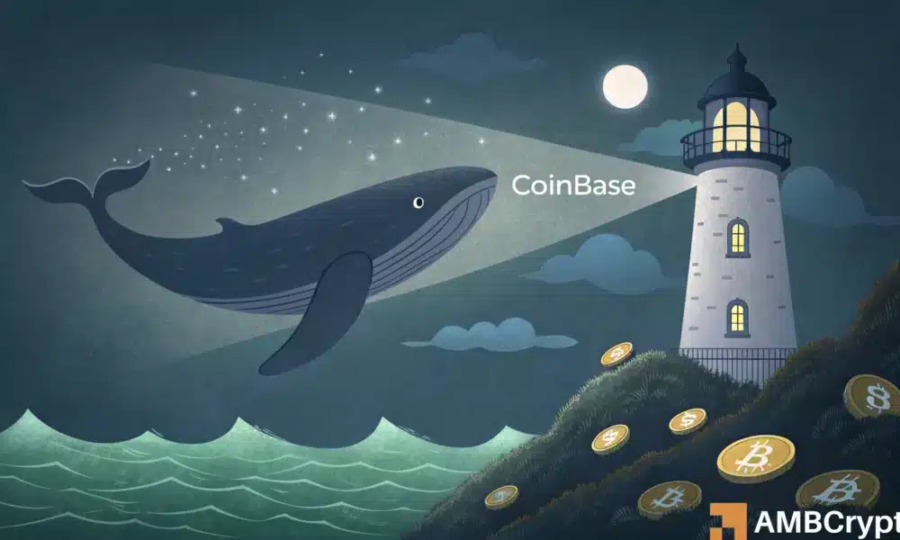 超过 1.5 亿美元的比特币转移到 Coinbase——鲸鱼抛售即将到来？
