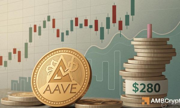 鲸鱼囤积 AAVE – 280 美元最终会跌破还是守住？