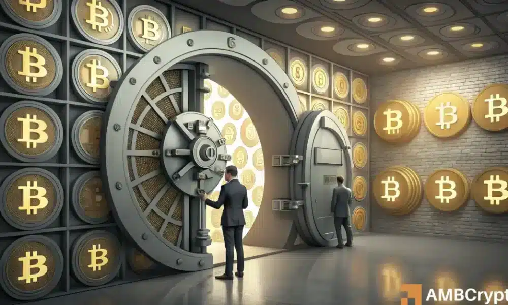 该策略增持 4.27 亿美元比特币，目前持有比特币总供应量的近 3%