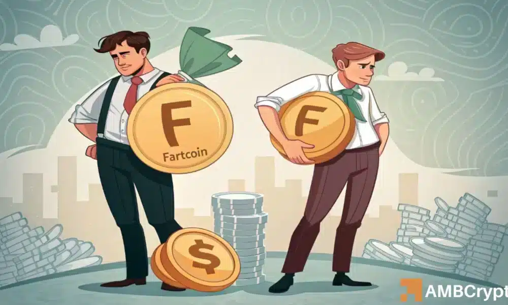 FARTCOIN 24 小时内下跌 13%，失去 5 月份的涨幅：它能恢复吗？