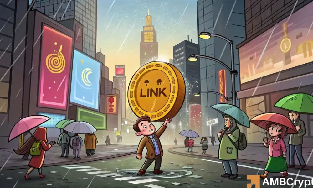 Chainlink 因巨鲸抛售 1100 万美元而惨淡经营：LINK 下一步将何去何从？