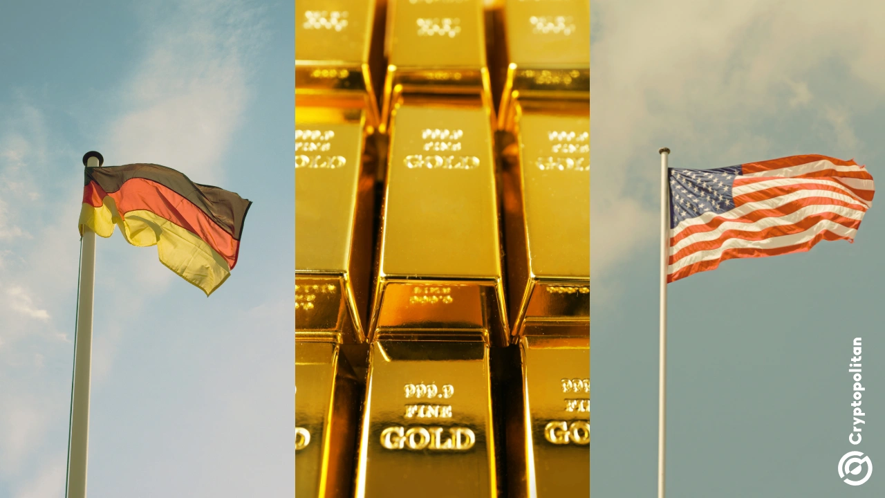 德国纳税人联合会呼吁将存放在美国的黄金运回国内，理由是特朗普对此表示担忧