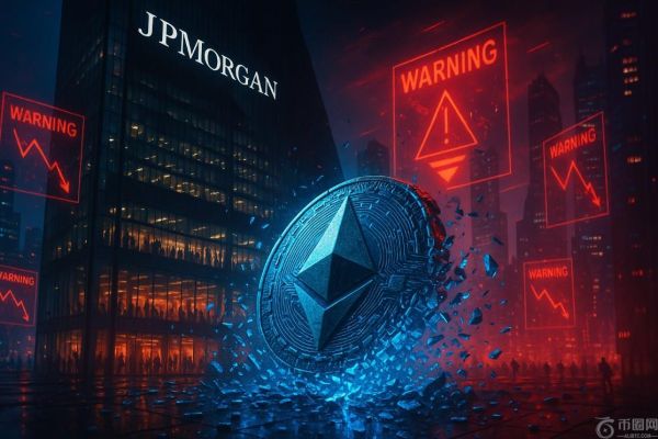 摩根大通对以太坊（ETH）的未来发出严厉的看跌警告