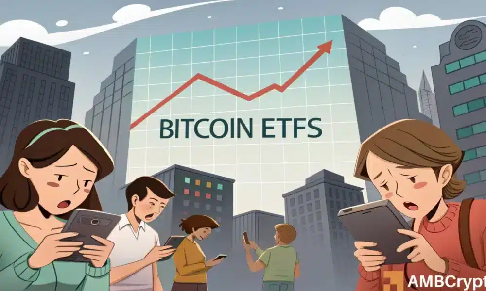 比特币 ETF 首次下跌——60 亿美元回调的诱因