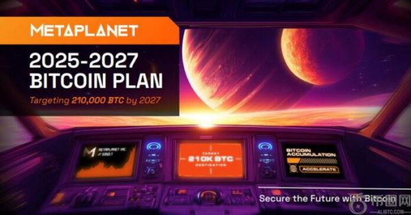 “亚洲微策略”Metaplanet 计划在 2027 年底前收购超过 210,000 个 BTC