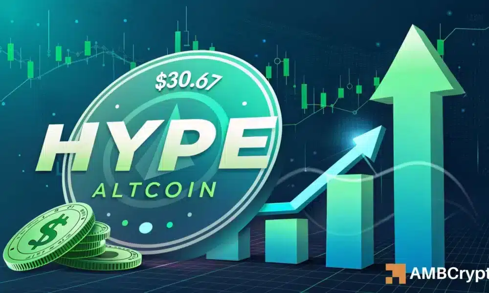 Hyperliquid：HYPE 能达到 40 美元吗？——指标显示……