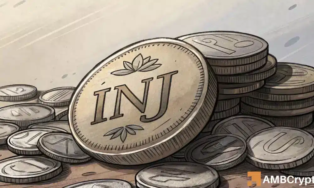 Injective 月度涨幅达 24%，但交易员们，这可能会破坏 Injective 的涨势吗？