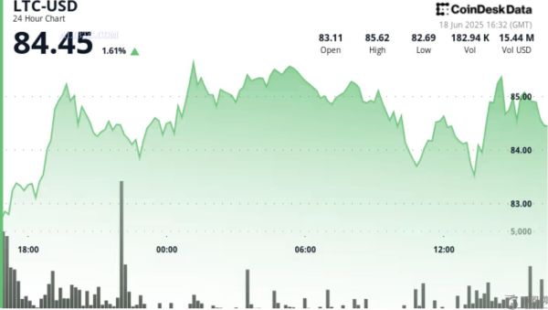 全球紧张局势加剧，莱特币逆转看跌趋势，ETF希望上升