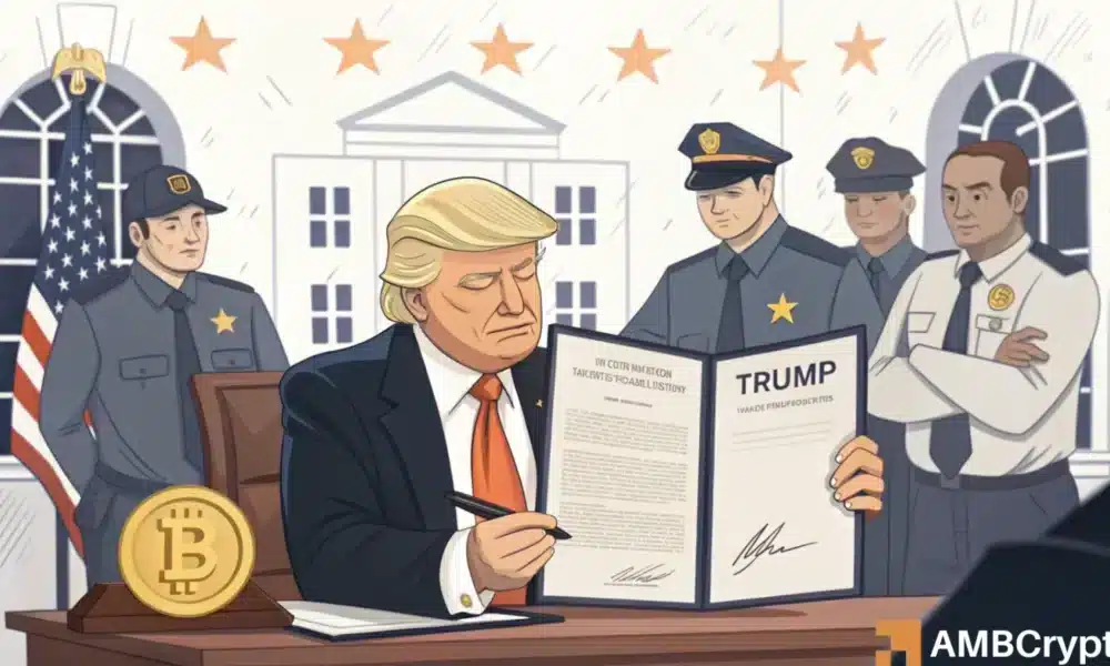 特朗普的行政命令——它会结束加密货币公司的银行困境吗？