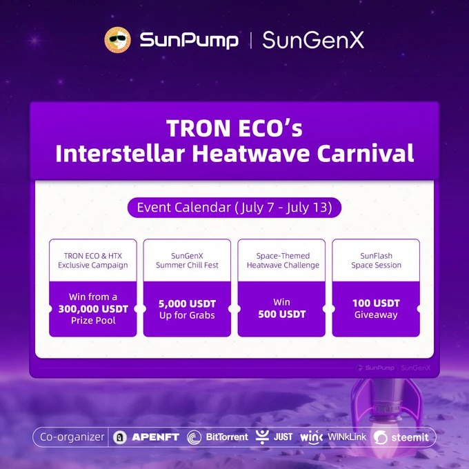波场TRON与火币HTX联合推出“火星登天计划”：超30万USDT空投活动引领生态与CEX协作新篇章