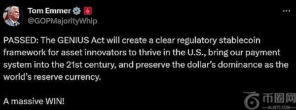 GENIUS 法案通过：稳定币监管新时代的到来