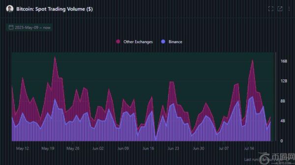 币安在山寨币交易热潮中占据主导地位，市场表现亮眼