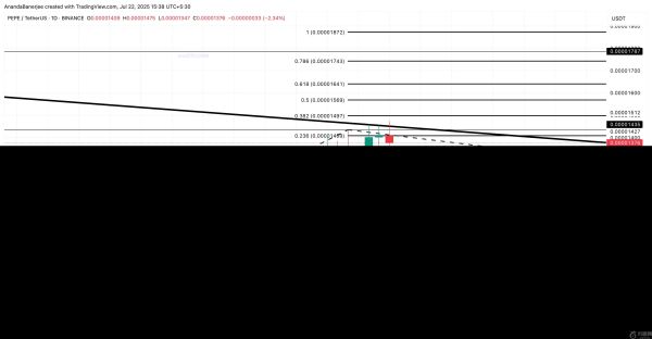 随着17万亿代币退出交易所，PEPE价格有望突破