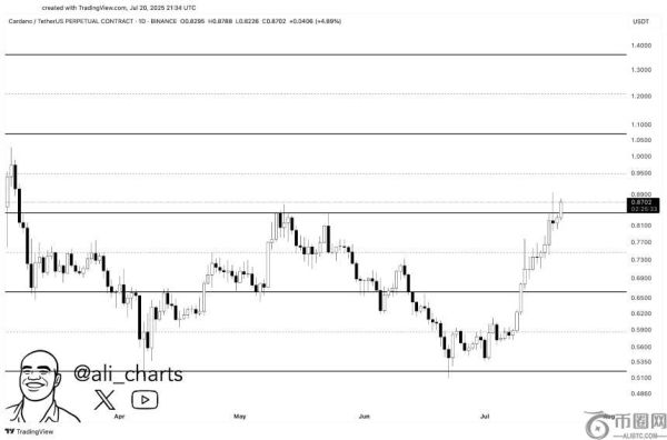 如果以太坊涨至5000美元，专家预测Cardano将突破新高