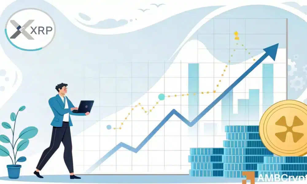 XRP 未平仓合约达到 39 亿美元，然后快速下跌：如果跌破 32 亿美元会发生什么？