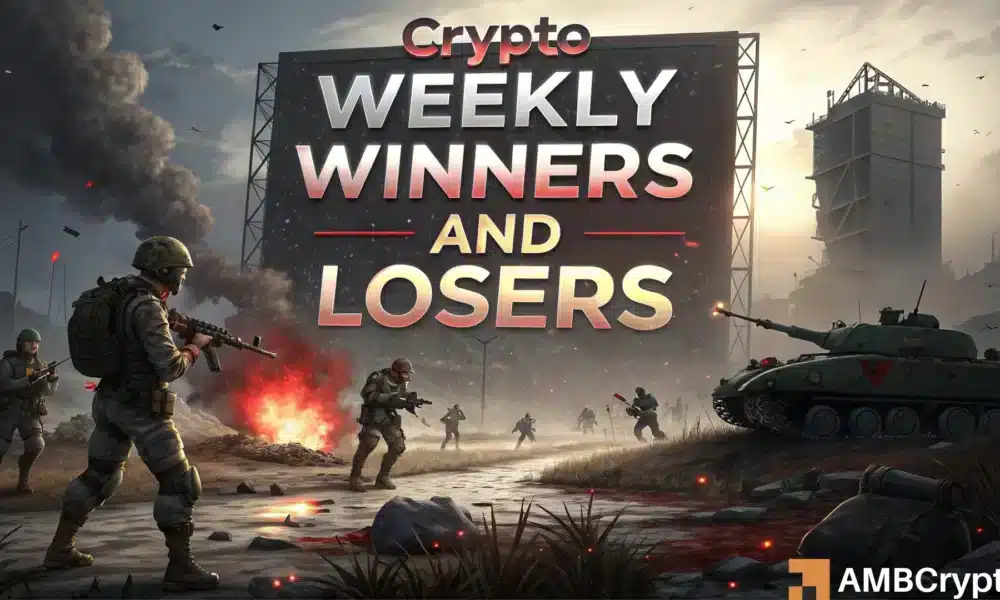 加密货币市场每周赢家和输家——M、CFX、BONK、FARTCOIN