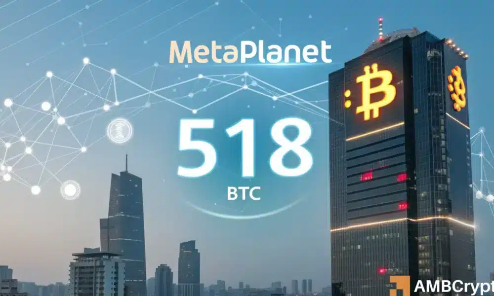 Metaplanet 以 6140 万美元购买比特币，将 BTC 储备推高至 18.5 亿美元！