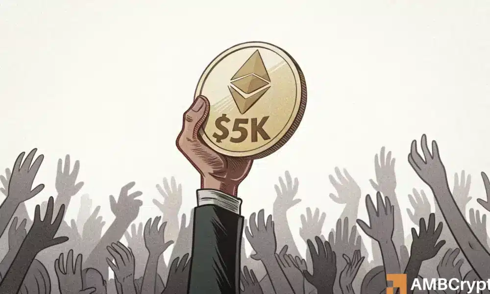 以太坊——机构流动能否帮助 ETH 在未来 30 天内创下 5000 美元以上的新高？