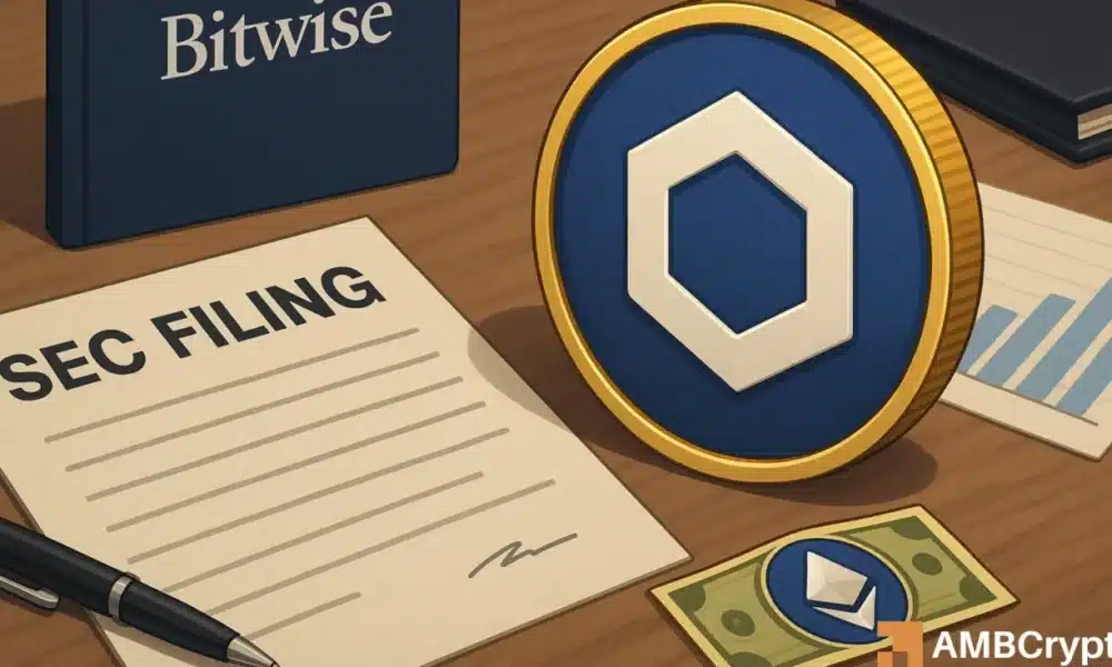 Bitwise 大举押注 Chainlink，并提交新的 ETF 申请，LINK 预计上涨 5%
